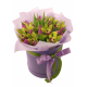 Тюльпаны + орхидеи  в коробке