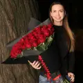 Ночная доставка роз по Днепру
