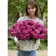 Яркие пионы в корзинке Днепр