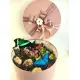 Коробка с бабочками и цветами Коробка с бабочками и цветами
