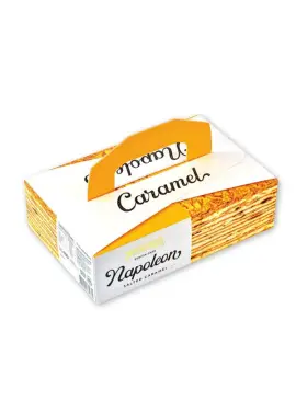 Торт "Наполеон с соленой карамелью" 