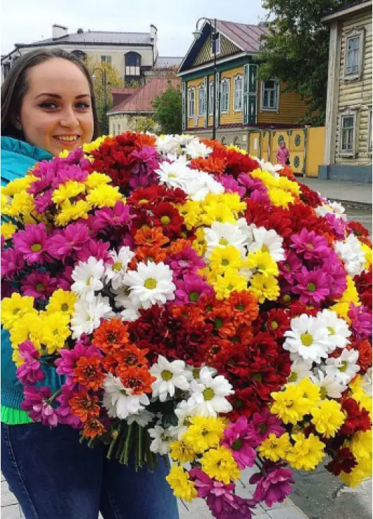 Солнце - 101 хризантема Солнце - 101 хризантема
