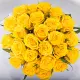 Желтые розы в коробке 39 шт. Желтые розы в коробке 39 шт.