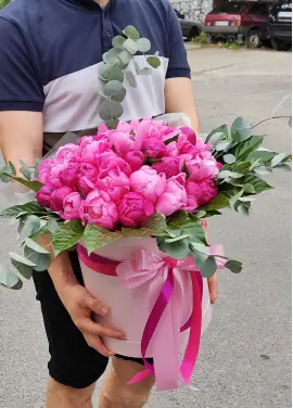 Пионы в коробке Днепр