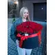 101 красная роза в коробке 101 красная роза в коробке