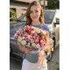 Микс кустовых роз в коробке XL — 25-31 ветка