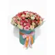Микс кустовых роз в коробке XL — 25-31 ветка