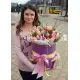 51 микс тюльпанов в коробке (импорт, Голландия)