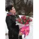 Микс тюльпан в шляпной коробке Микс тюльпан в шляпной коробке