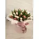Микс тюльпан в шляпной коробке Микс тюльпан в шляпной коробке