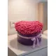 101 розовых роз в коробке-сердце