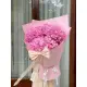 Букет из 5 розовых гортензий