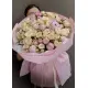 Нежный микс букет «Адель» с пионами (большой)