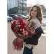Строгий микс-букет «Мадлен» с орхидеей (большой)