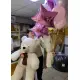 Набор для Любимой: розы, мишка, шары Набор для Любимой: розы, мишка, шары