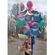 Набор для Любимой: розы, мишка, шары Набор для Любимой: розы, мишка, шары