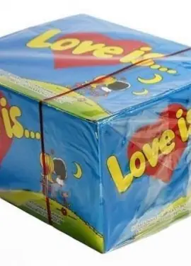 Жевательная резинка  "Love is.." 100шт