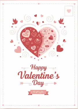 Happy Valentine’s Day — Три сердца 005