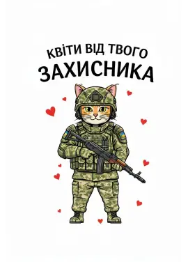 Цветы от твоего защитника 003