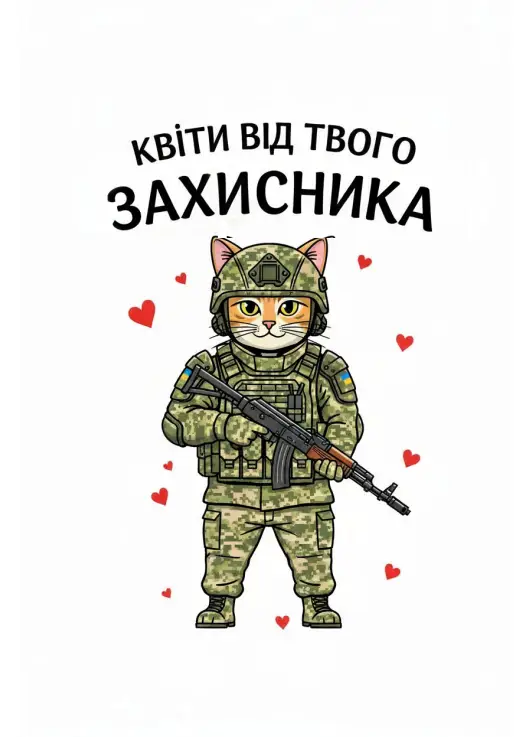 Цветы от твоего защитника 003