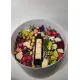 Цветочный бокс "Wine & flowers"