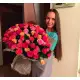 Гламур 101 роза Элит 80 см Гламур 101 роза Элит 80 см