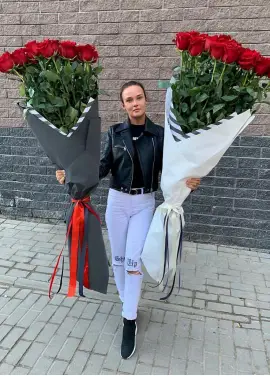 Метровые Роскошные розы в Днепре 