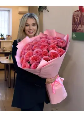 Пионовидная роза Вувузелла