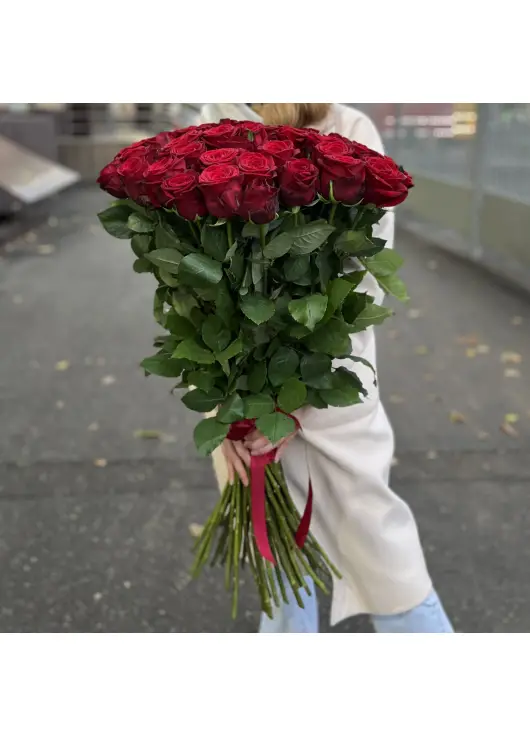 Красные розы поштучно Красные розы поштучно