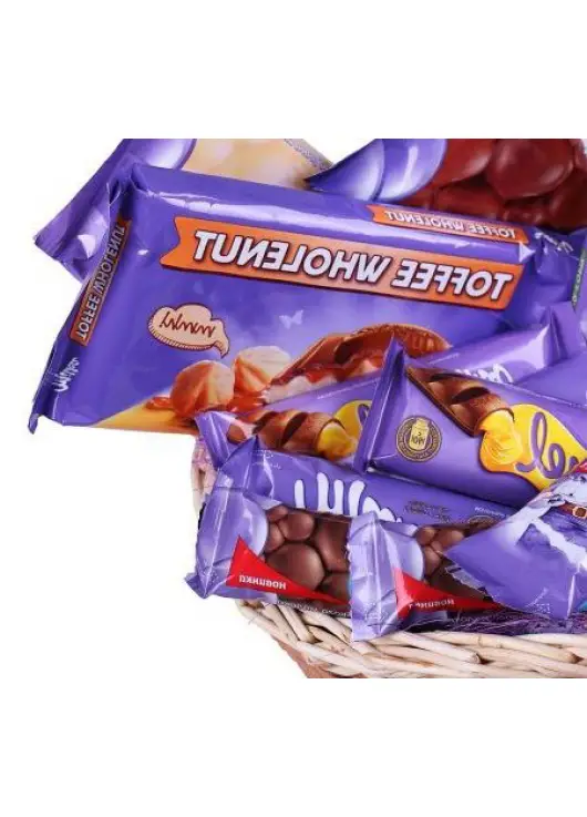Корзинка шоколада Milka Корзинка шоколада Milka