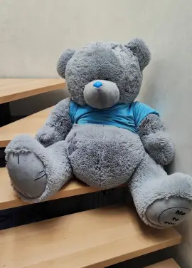 Большой плюшевый медведь (130см)