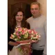 101 тюльпан белый и розовый 101 тюльпан белый и розовый