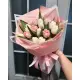 Букет из 15 нежных тюльпанов (импорт, Голландия)