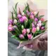 Букет из 35 нежных тюльпанов (импорт, Голландия)