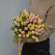Букет из 45 тюльпанов микс (импорт, Голландия)