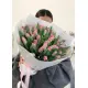 Букет розовых тюльпанов Букет розовых тюльпанов