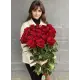 Голландские метровые розы 25 шт. Голландские метровые розы 25 шт.